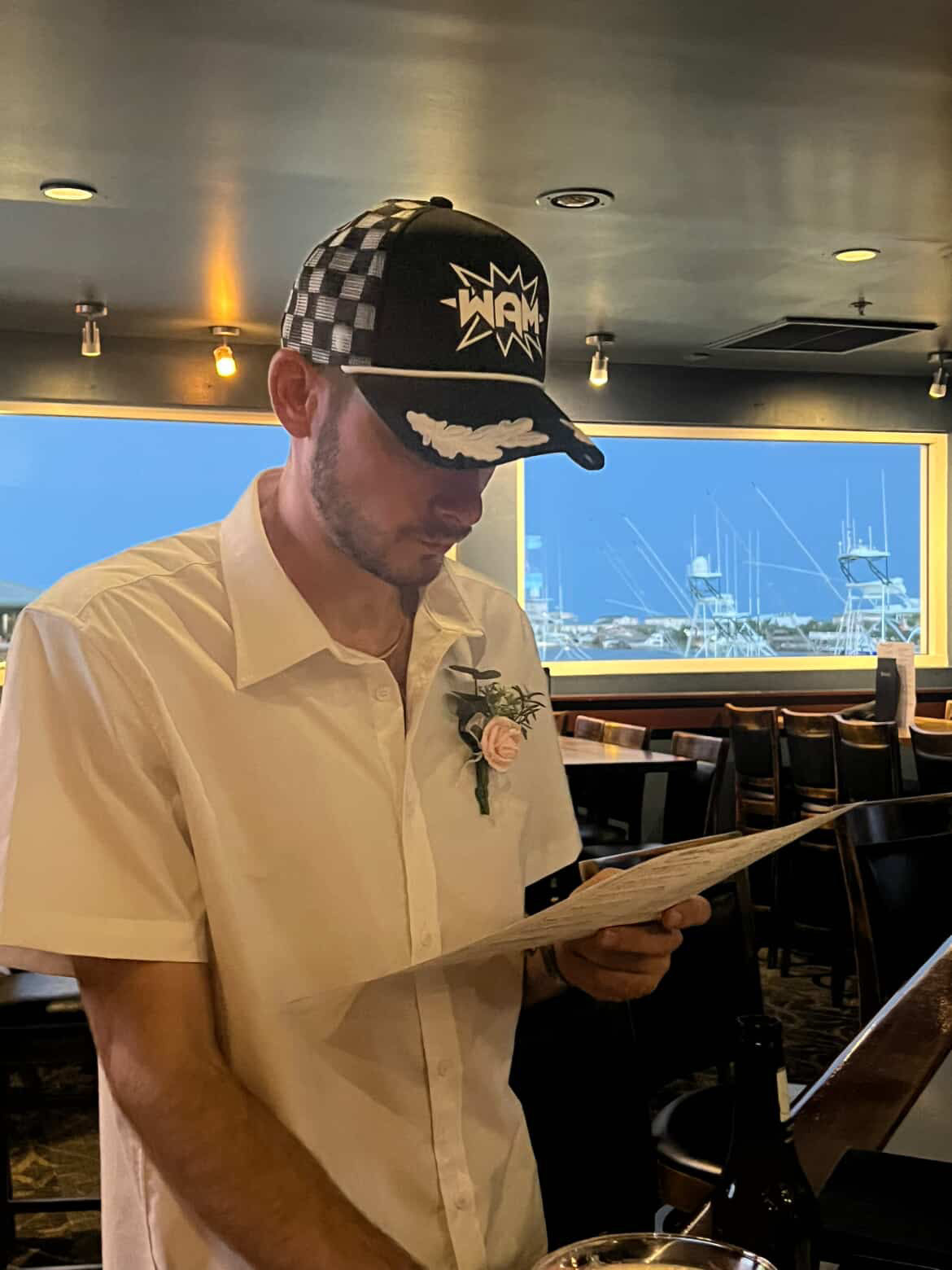 Black & White WAM Hat