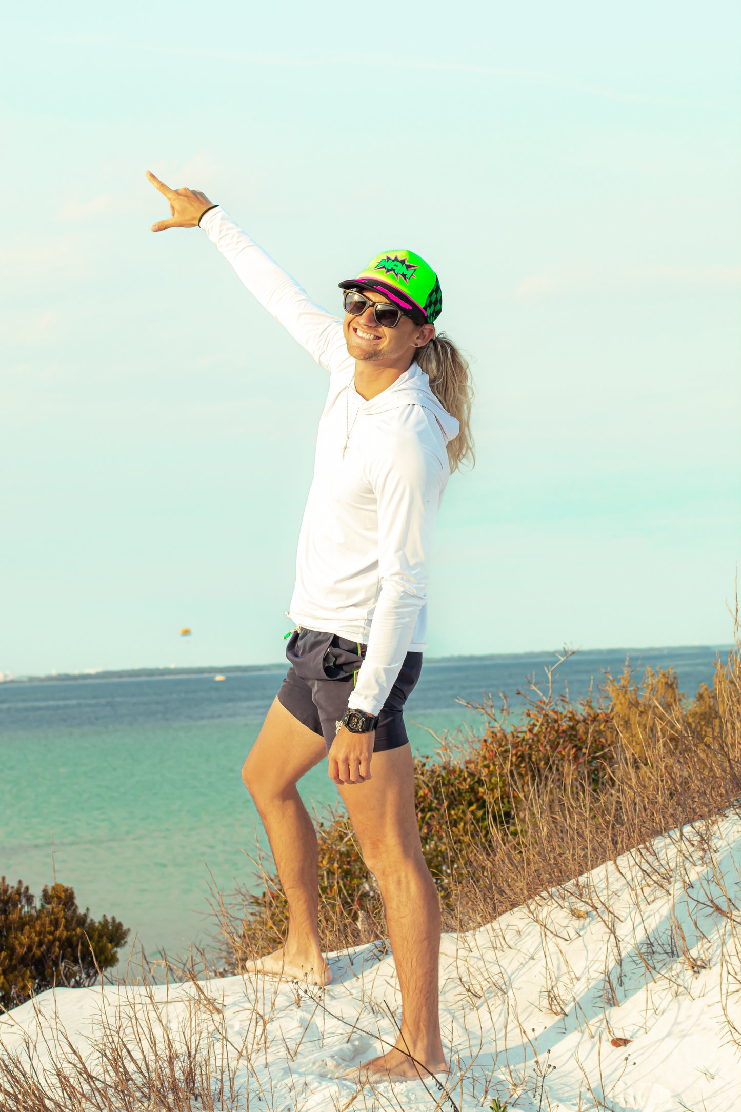 Green WAM Hat + Green Logo