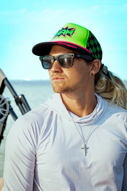 Green WAM Hat + Green Logo