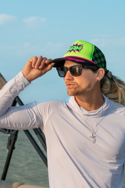 Green WAM Hat + Green Logo