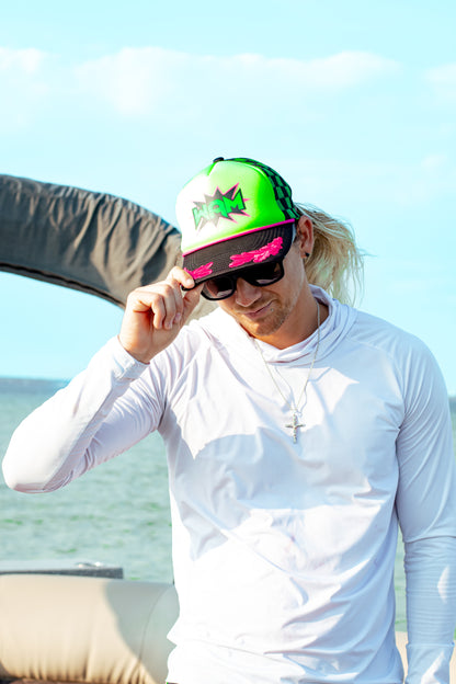 Green WAM Hat + Green Logo