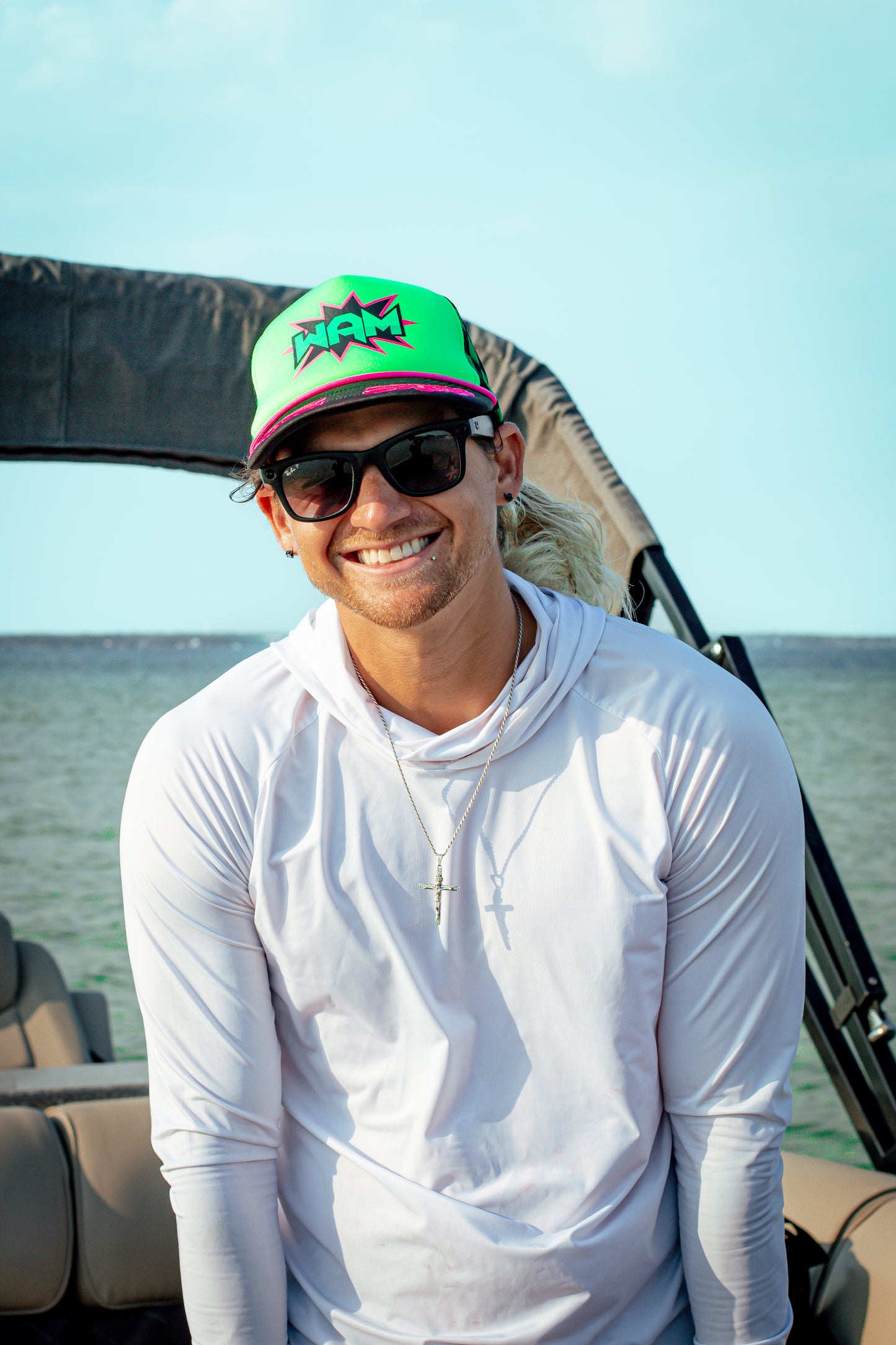 Green WAM Hat + Green Logo