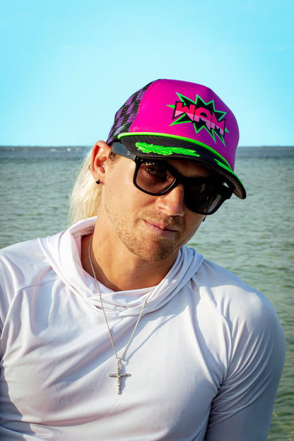 Purple WAM Hat + Purple Logo