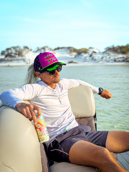 Purple WAM Hat + Purple Logo