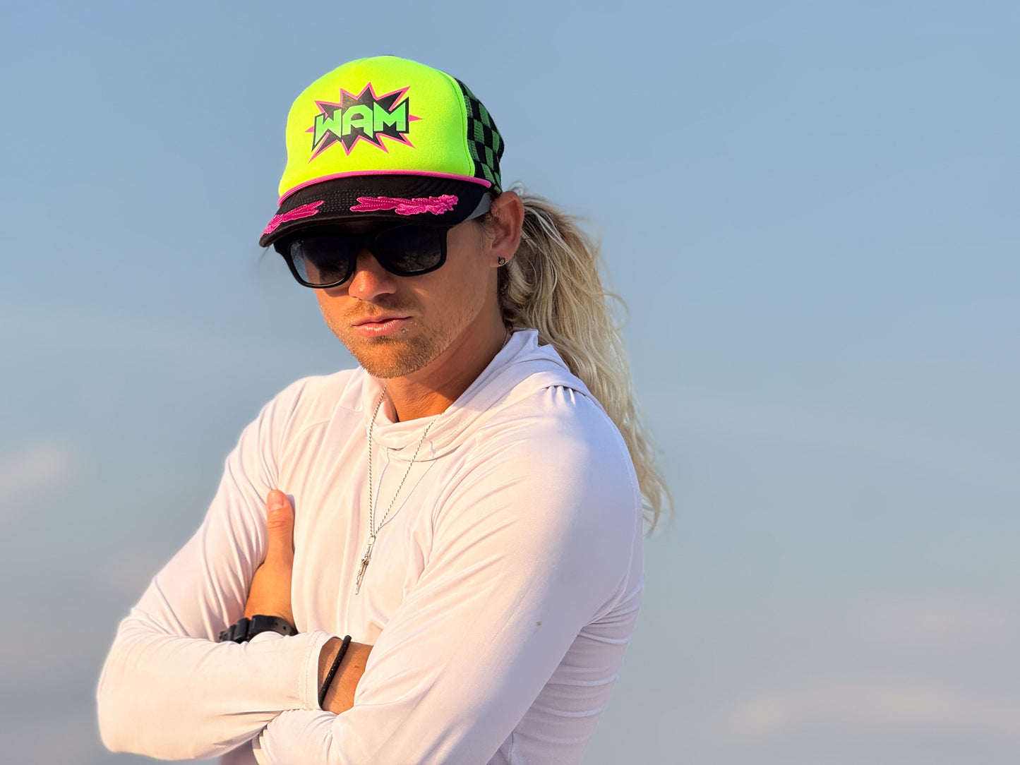 Green WAM Hat + Green Logo