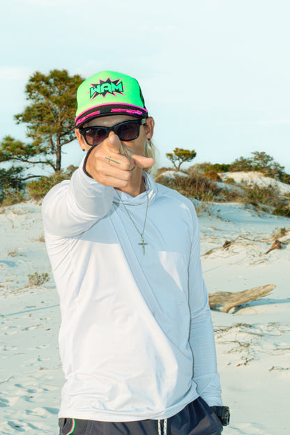 Green WAM Hat + Green Logo