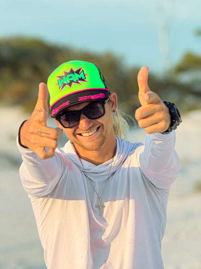 Green WAM Hat + Green Logo