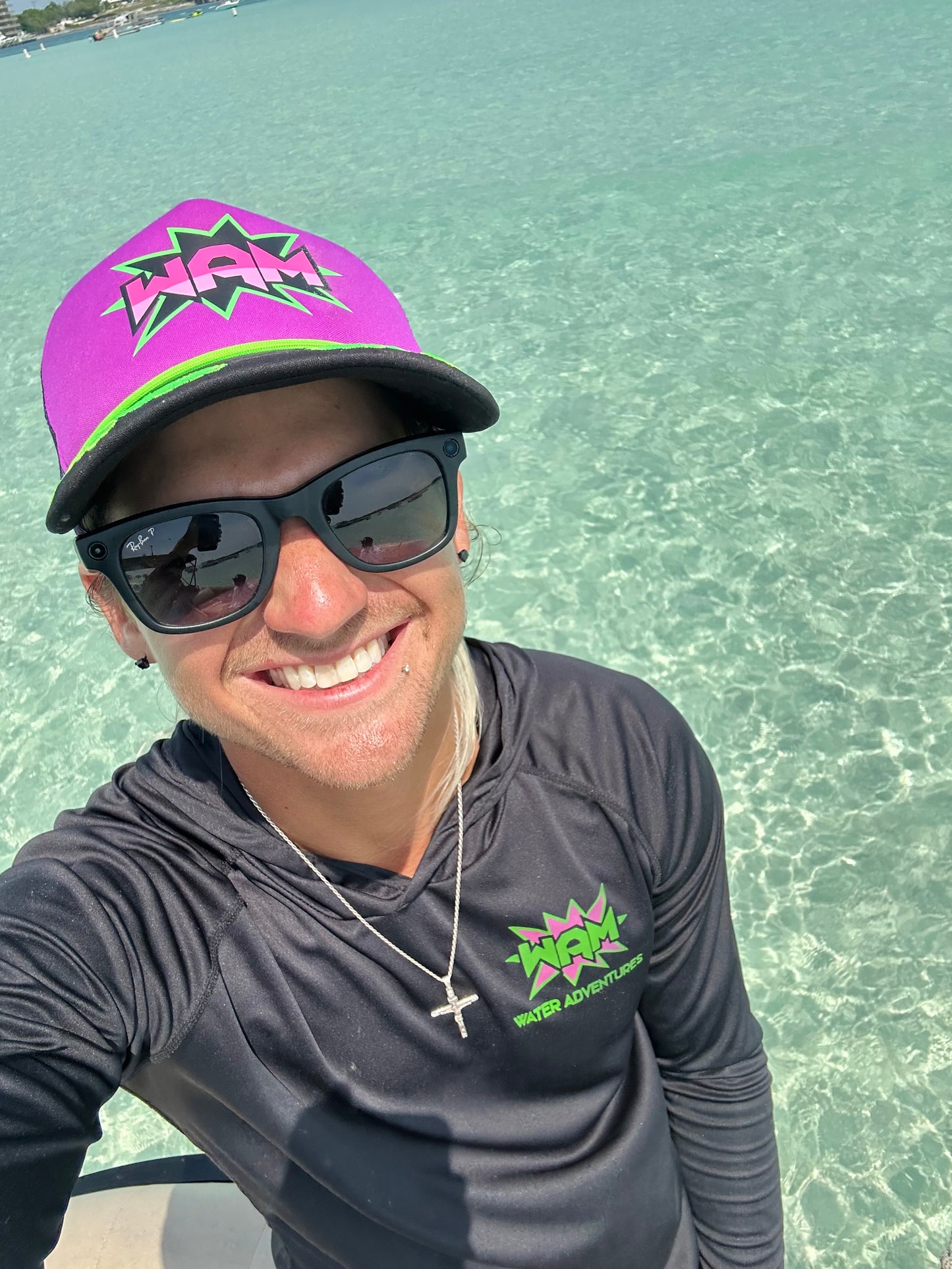Purple WAM Hat + Purple Logo