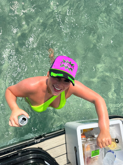 Purple WAM Hat + Purple Logo