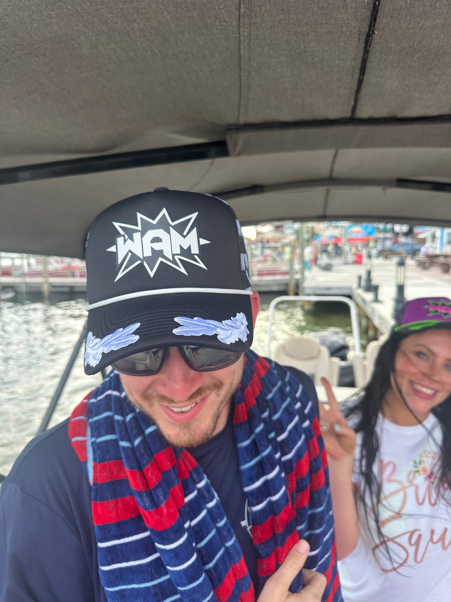 Black & White WAM Hat