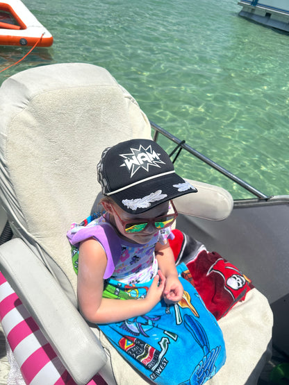 Black & White WAM Hat