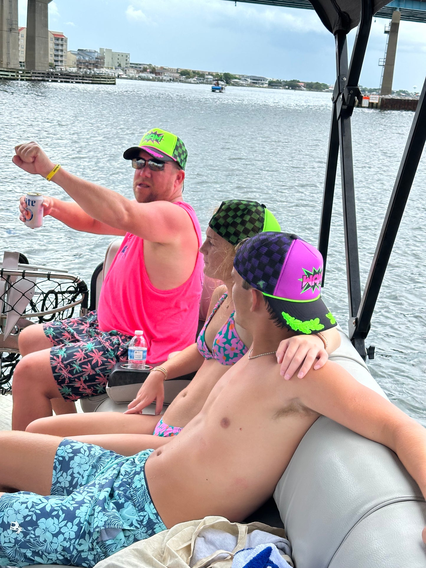 Green WAM Hat + Green Logo