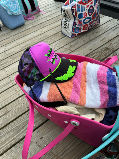 Purple WAM Hat + Purple Logo