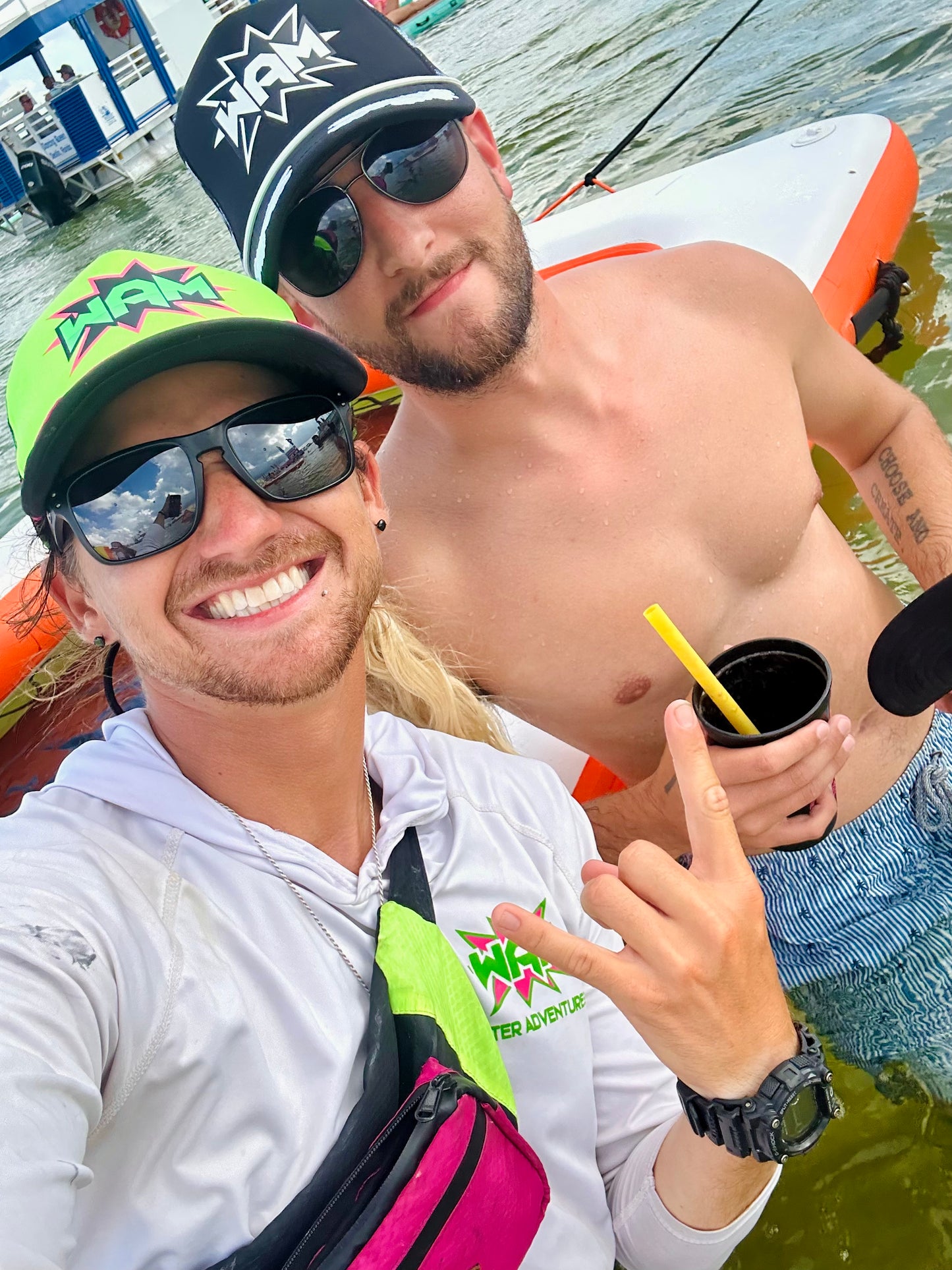 Black & White WAM Hat