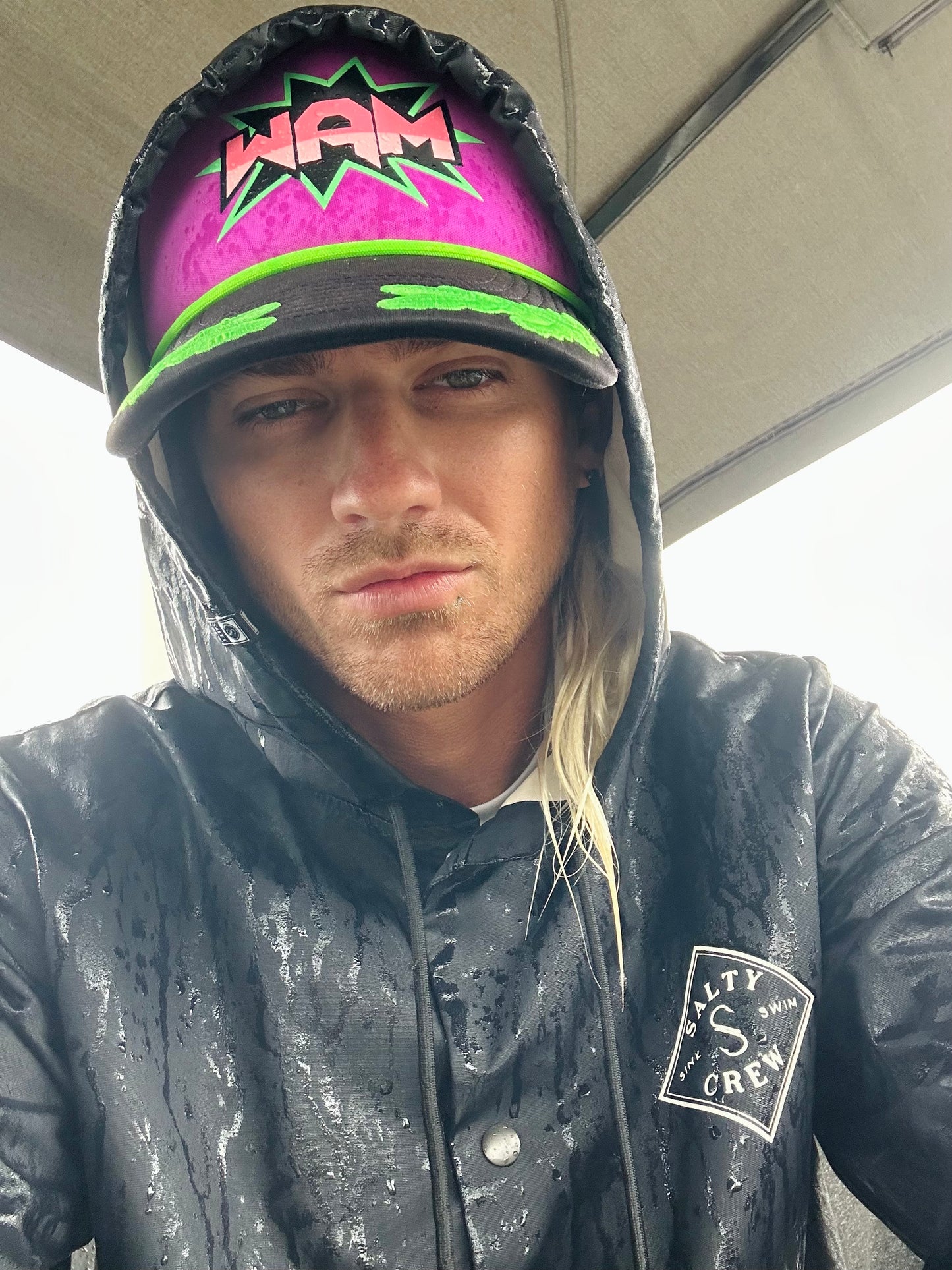 Purple WAM Hat + Purple Logo