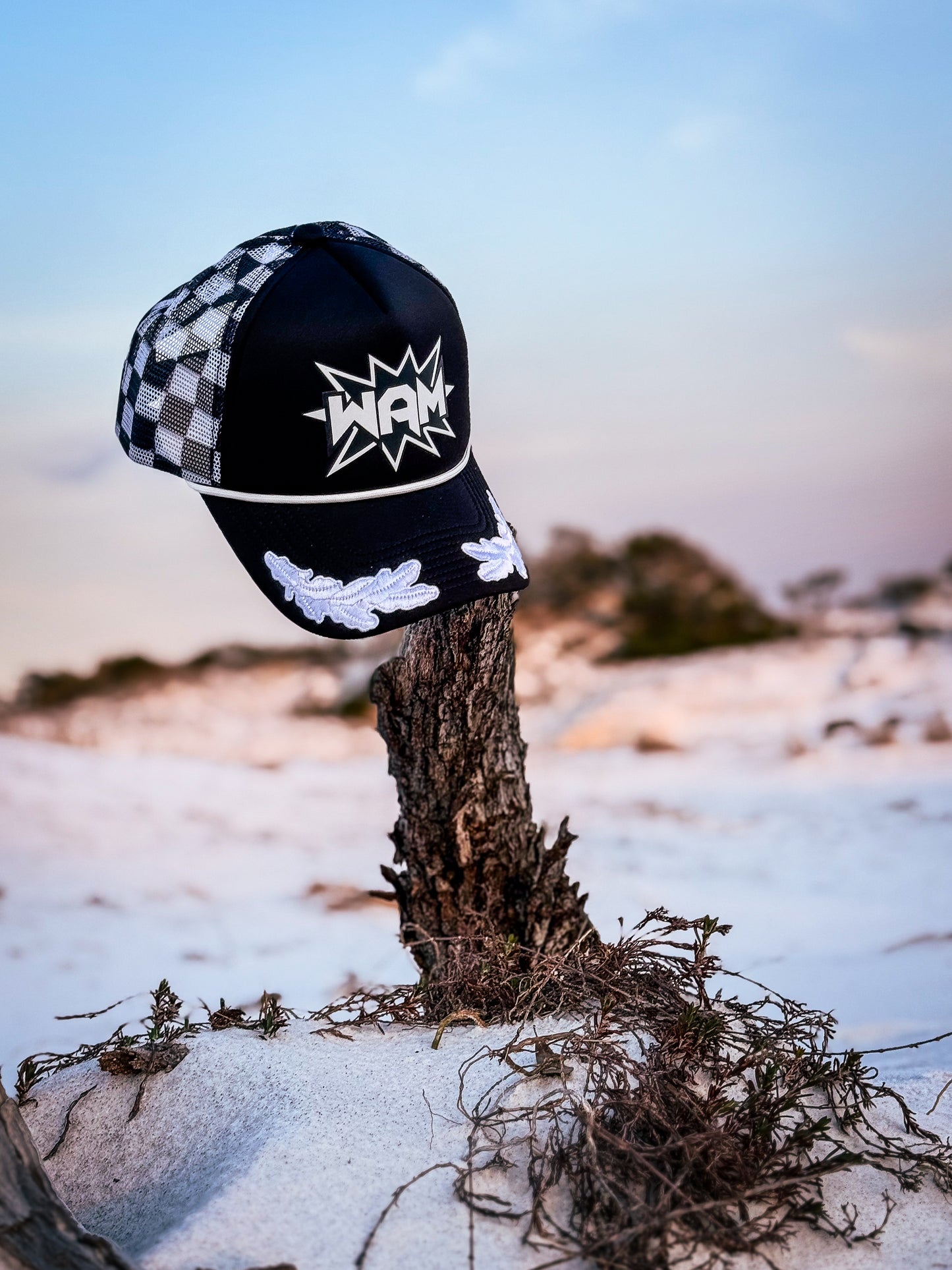 Black & White WAM Hat